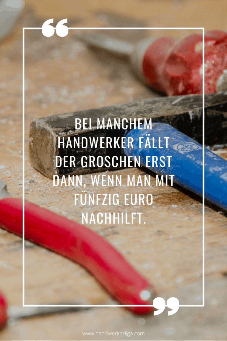 Die 150+ besten Handwerkersprüche & lustige HeimwerkerWitze Vergleich